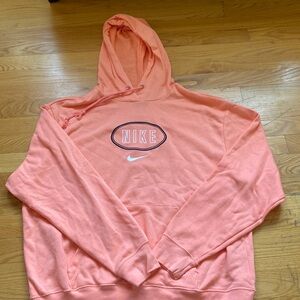 Nike coral sweatshirt
